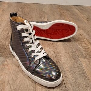 Christian Louboutin Multicolor High-Top Sneakers